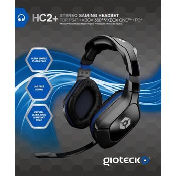 Auriculares Gioteck Hc2+ Ps4 Swith Xone