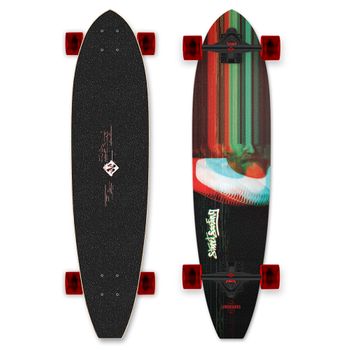 Monopatín Longboard Cut Kicktail 36 Drag Vision