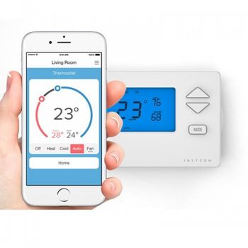 Insteon 2732-422 - Termostato Para Sistemas De Aire Acondicionado Eléctrico