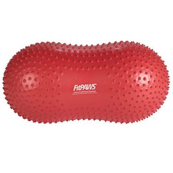 Plataforma De Equilibrio Para Mascotas Trax Peanut Rojo 50 Cm Fitpaws