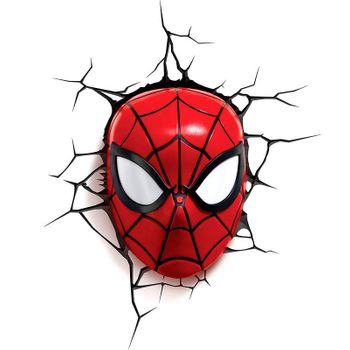 Lampara Led 3d Pared Spiderman Marvel