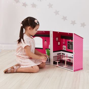 Barbie - Dreamhouse Cartón Para Montar Con Accesorios Y Muñeca Incluida,  Juguete +4 Años con Ofertas en Carrefour