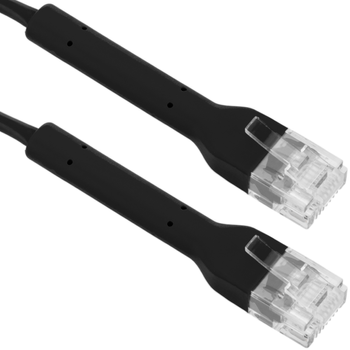 Ubiquiti - Cable De Red Ethernet Cat. 6 Ftp De 0,22 M De Color Negro U-cable-patch-rj45-bk Ui20300
