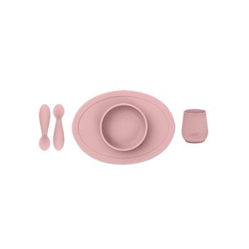 Tiny Set De Primeros Alimentos - Rosa Pálido - 4+ (tiny Bowl, Cup, Spoons)