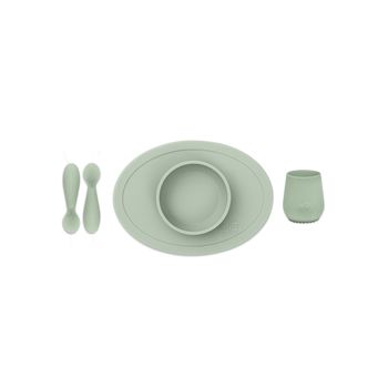 Tiny Set De Primeros Alimentos - Salvia - 4+ (tiny Bowl, Cup, Spoons)