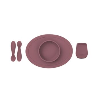 Tiny Set De Primeros Alimentos - Malva - 4+ (tiny Bowl, Cup, Spoons)