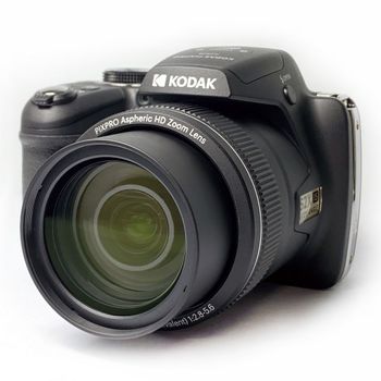 Kodak Pixpro Az528 - Cámara Digital Bridge 16mp, Zoom Óptico 52x, Estabilizador Óptico, Pantalla Lcd De 3 Pulgadas, Vídeo Full Hd 1080p, Batería Li-ion - Negra