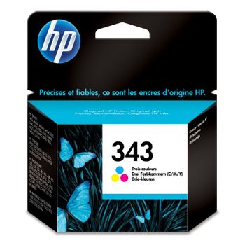 Hp 343 Tri-color Original Ink Cartridge Cartucho De Tinta 1 Pieza(s) Rendimiento Estándar Cian, Magenta, Amarillo