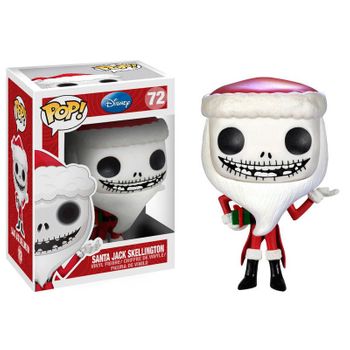 Figura Vinyl Pop! Nbx Pesadilla Antes De Navidad Santa Jack