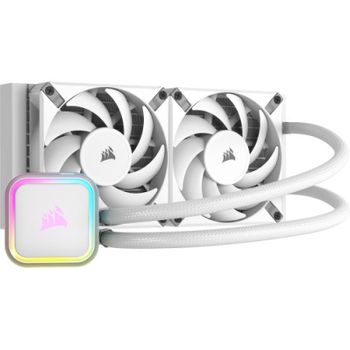 Venti. Cpu Corsair Icue H100i Elite Rgb Blanco Cw-9060078-ww