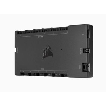 Corsair Icue Commander Core Xt Controlador De Velocidad De Ventilador 6 Canales Negro