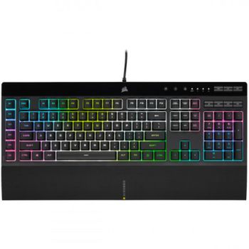 Corsair K55 Rgb Pro Xt Teclado Usb Qwerty Español Negro