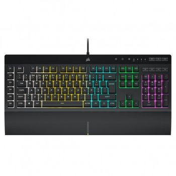 Corsair - K55 Rgb Pro Teclado Usb Qwerty Español Negro - Ch-9226765-pt