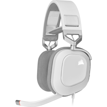 Corsair Hs80 Rgb Usb Auriculares Alámbrico De Mano Juego Blanco