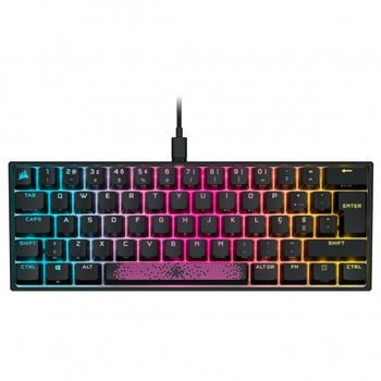 Corsair - K65 Rgb Mini Teclado Usb Qwerty Español Negro