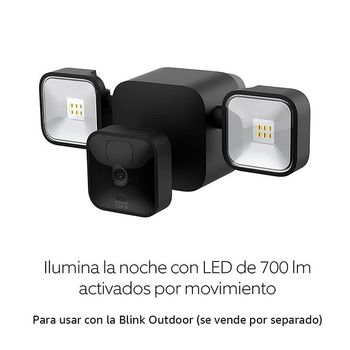 Blink Outdoor + Floodlight Negro - Cámara