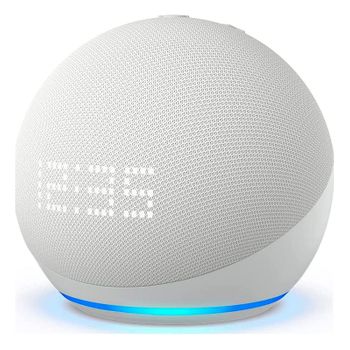 Amazon +27088 #14 Echo Dot 5 Clock White / Altavoz Inteligente