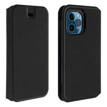 Funda Iphone 12 Pro Max Solapa Tarjetero Strada Via Otterbox Negro