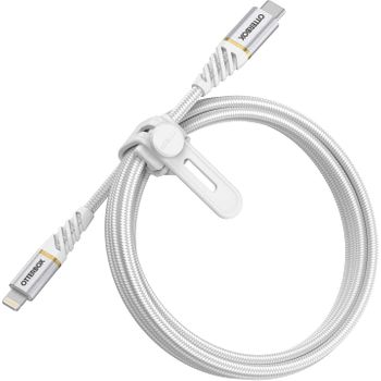 Otterbox Cavo Premium Intrecciato Usb-c A Lightning Per Iphone Ipad 1m Bianco