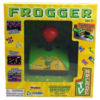 Consola Con Frogger Tv Arcade Plug & Play Integrado