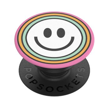 Popgrip Smartphone Sujeción Soporte Vídeo Diseño Happy Popsockets