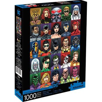 Puzzle De 1000 Piezas Dc Comics Caras