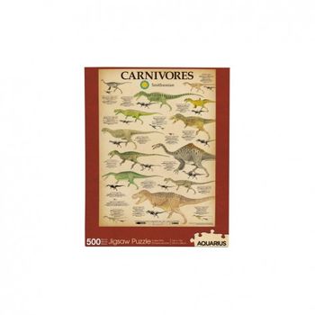 Puzzle De 500 Piezas Smithsonian Dinosaurios Carnivoros