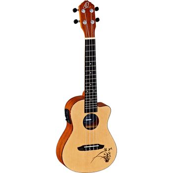 Ukelele Electrificado Soprano O Concierto Ortega Ru5ce