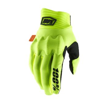 100% Cognito Glove Fluo Yellow/black