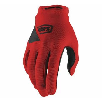 100% Ridecamp Glove Red