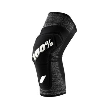 100% Ridecamp Knee Guard Grey Heather/black