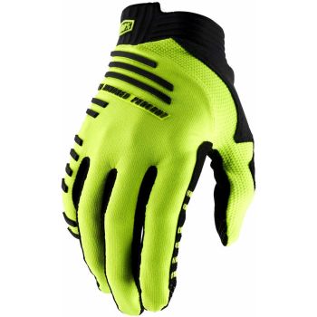 100% Guantes R-core Amarillo Fosforescente