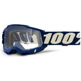 100% Accuri 2 Goggle Deepmarine - Clear Lens