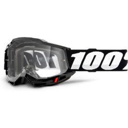 100% Accuri 2 Goggle Black - Clear Lens