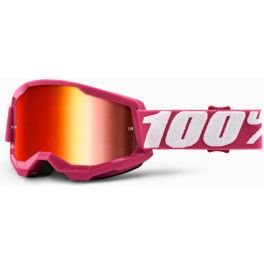 100% Strata 2 Goggle Fletcher - Mirror Red Lens