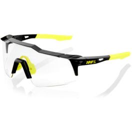 100% Gafas Speedcraft Sl Negro Y Amarillo Y Lentes Fotocromáticas