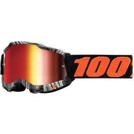 100% Accuri 2 Goggle Geospace - Mirror Red Lens