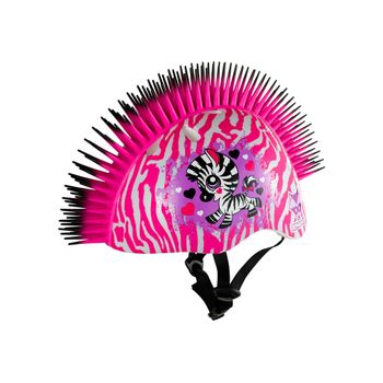 Casco C-preme Raskullz Child 5 Zebra Mohawk