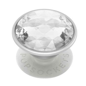 Popsockets Soporte Adhesivo Disco Crystal Silver