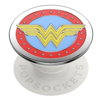 Popgrip Wonder Woman Para Smartphone, Anillo Y Soporte Universal