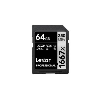 Lexar Sdxc, 64 Gb Uhs-ii Clase 10