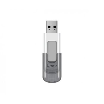 Lexar - Jumpdrive V100 Unidad Flash Usb 64 Gb Usb Tipo A 3.2 Gen 1 (3.1 Gen 1) Gris, Blanco