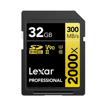 Lexar Professional 2000x 32 Gb Sdhc Uhs-ii Clase 10