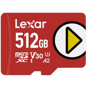 Lexar Play Microsdxc Uhs-i Card 512 Gb Clase 10