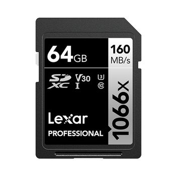 Lexar Professional 1066x 64 Gb Sdxc Uhs-i Clase 10
