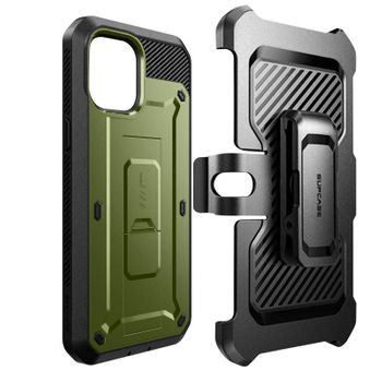 Carcasa Iphone 14 Multicapa Unicorn Beetle Pro Supcase Verde