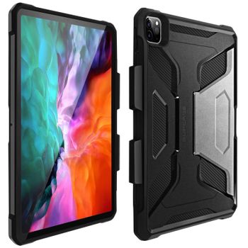 Funda Ipad Pro 12.9 2020 / 2018 Bi-material Kickstand Support Supcase - Negro