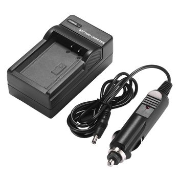 Amsahr Grade A De Celdas De Batería Y Digital De Cargador Con Tecnología Smart, Entrada: Ac 100 – 240 v, 50/60hz/salida: Dc 4.2 – 8.4 v, 600 ma Para Nikon En-el3 – gris