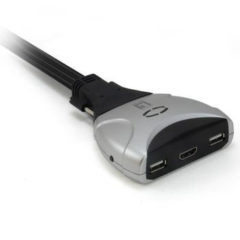 Kvm De 2 Puertos Hdmi Usb Levelone Kvm-0290