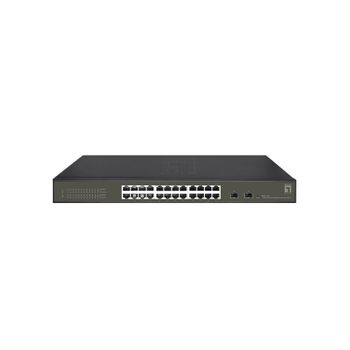 Levelone Ges-2126 Switch Gestionado L2 Gigabit Ethernet (10/100/1000) Negro